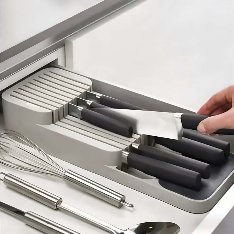 Kitchen Gadgets Storage Ideas - Boîte de rangement pratique pour couteaux