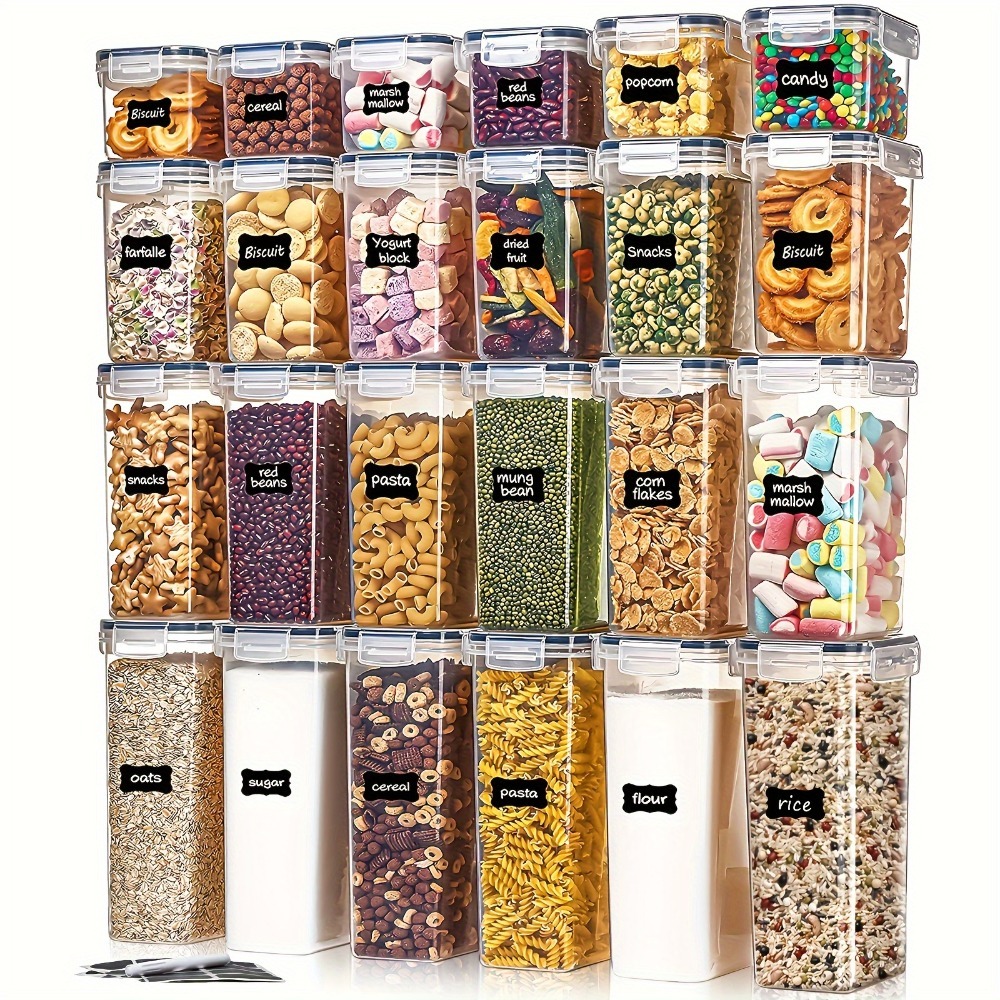 Kitchen Gadgets List - 24 pièces de contenants de stockage