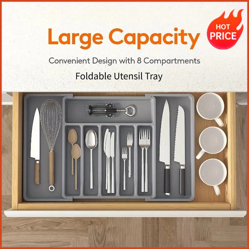 Kitchen Gadgets And Utensils - 1 pièce – Organisateur de couverts