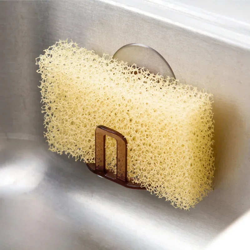 Kitchen Gadgets Storage Ideas - Évier de cuisine vert avec ventouse,