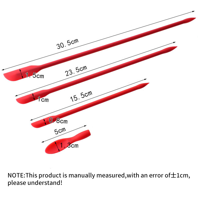 Kitchen Gadgets For Small Kitchens - Holaroom 3/6 pièces Spatules en silicone
