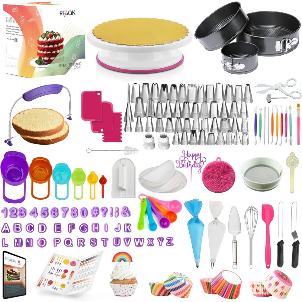 Cake Decorating Turntable - Fournitures de décoration de gâteaux, Kit