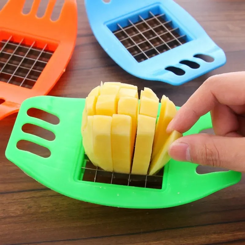 Kitchen Gadgets Vegetable Cutter - Coupe-frites, Coupe-légumes, Hachoir à pommes de
