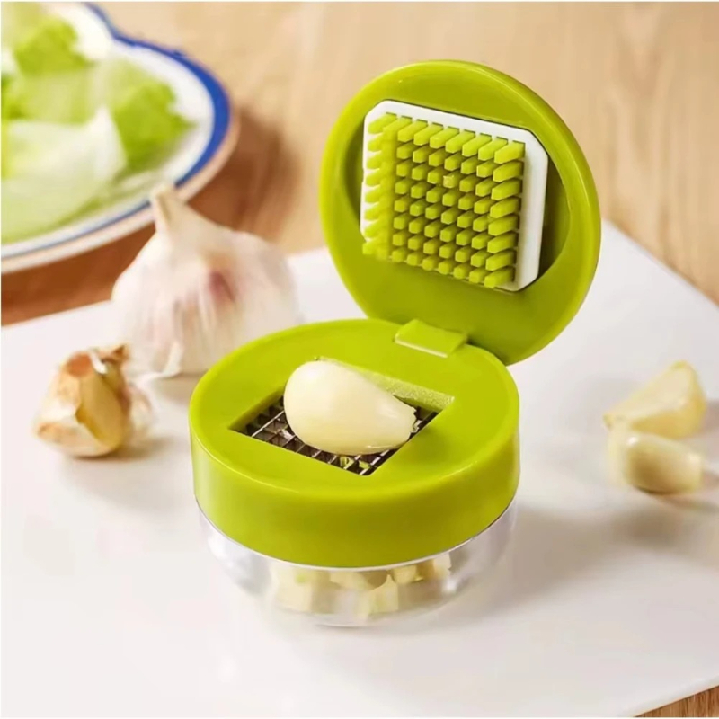 Kitchen Gadgets Vegetable Cutter - Presse-ail manuel, hachoir à ail, trancheuse,
