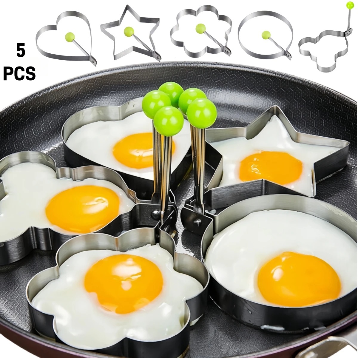 Kitchen Gadgets To Have - Moule à œufs frits en forme