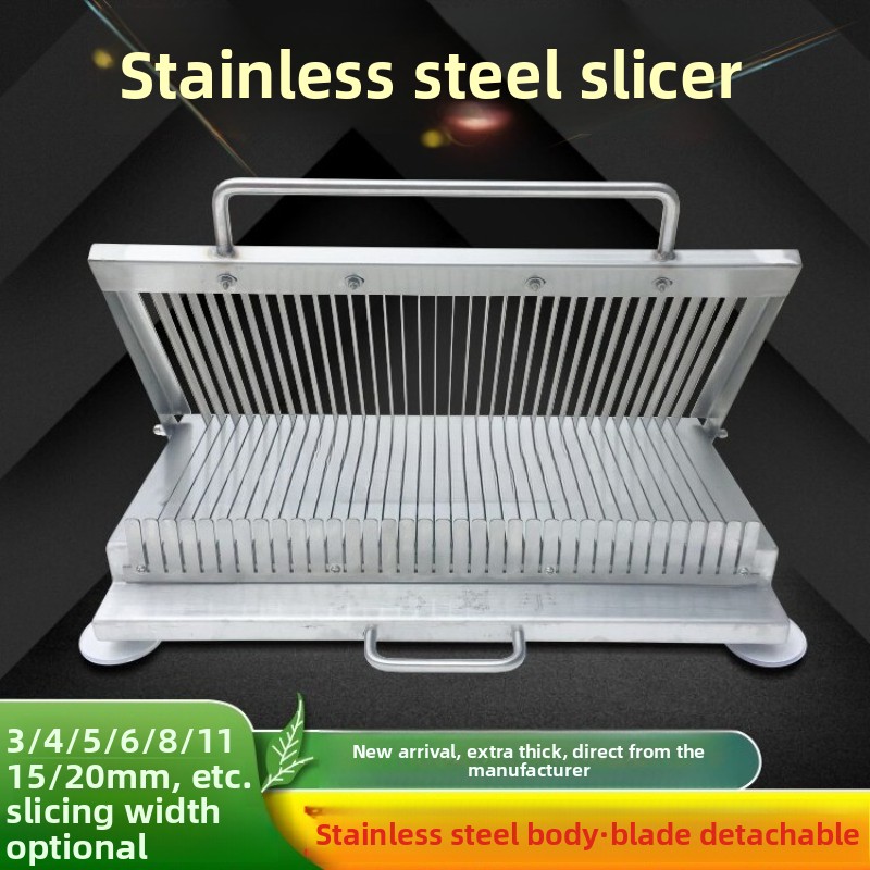 Kitchen Gadgets For Small Kitchens - Petit trancheur manuel en acier inoxydable