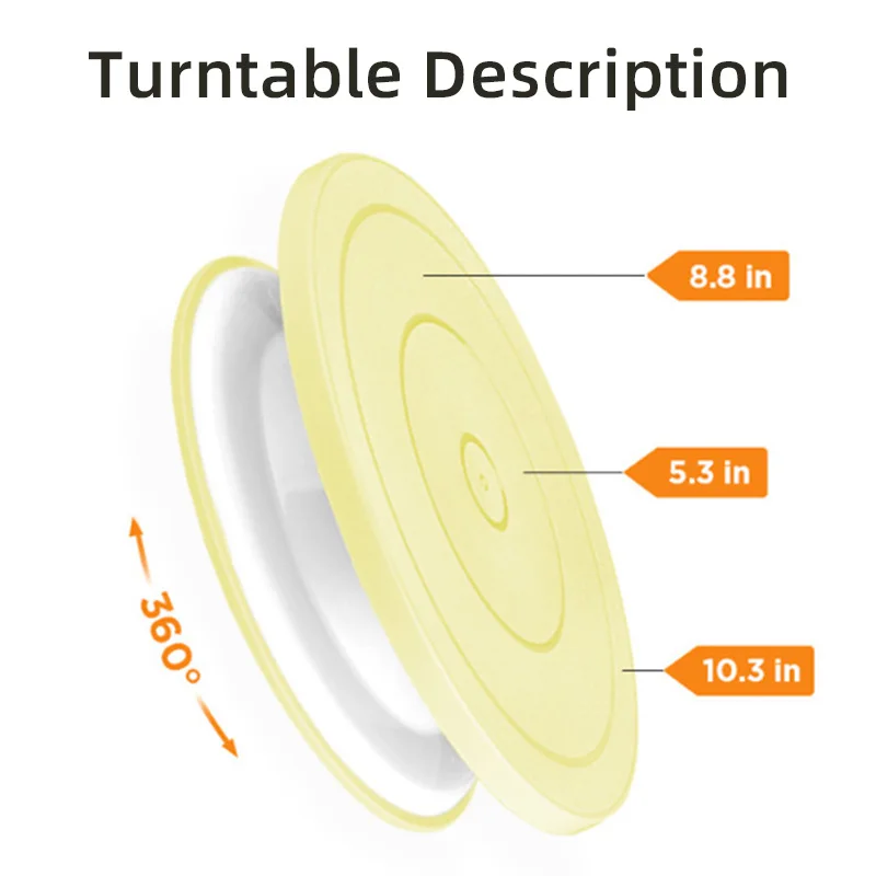 Kit de décoration de gâteaux a - Cake Decorating Turntable avis et prix