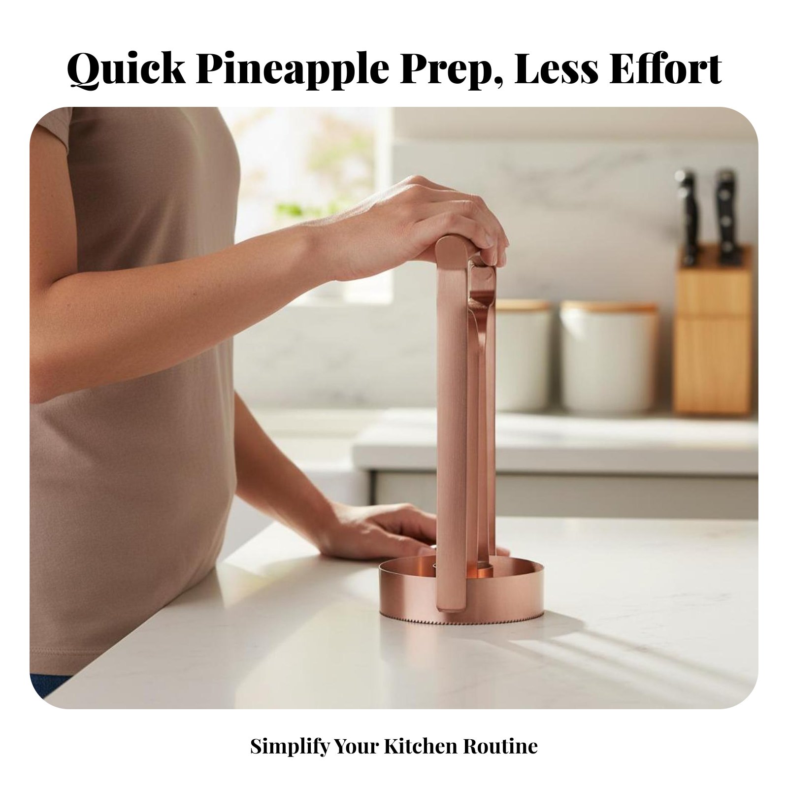 Coupe-ananas en acier inoxydab - Kitchen Gadgets Vegetable Cutter avis et prix