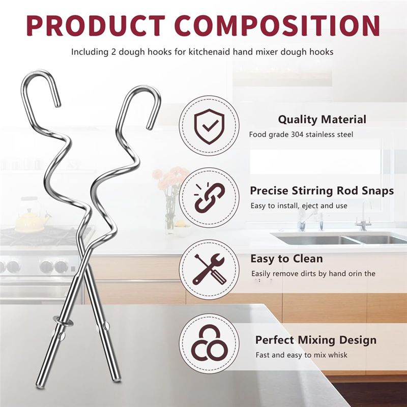 Crochet à pâte A23E pour batte - Kitchenaid Mixer Hand Mixer avis et prix