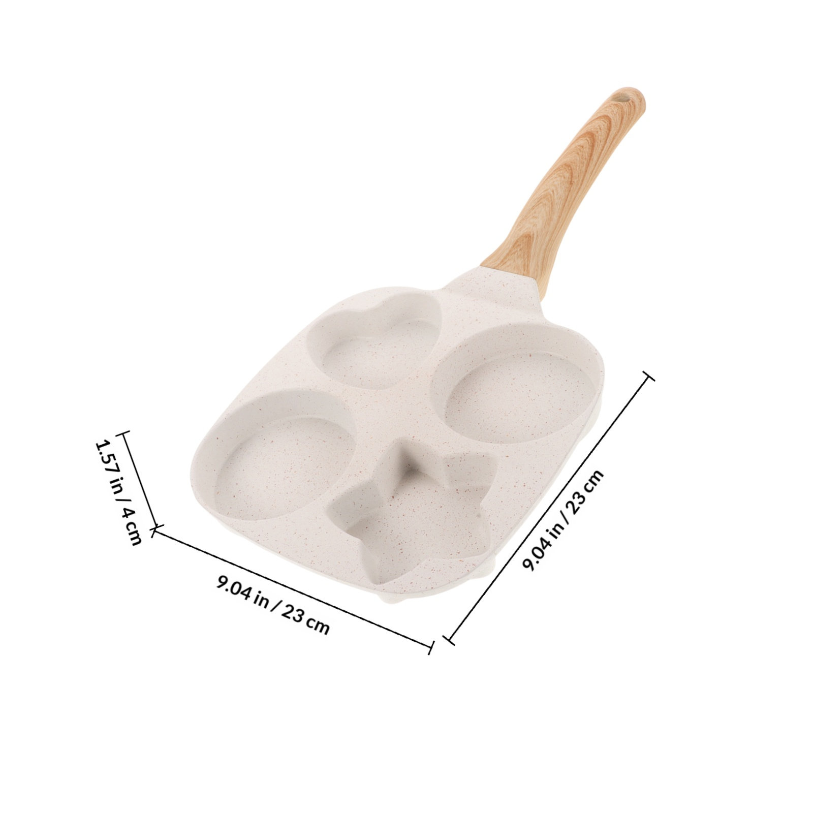 Poêle à œufs antiadhésive à 4  - Kitchen Gadgets For Small Kitchens avis et prix