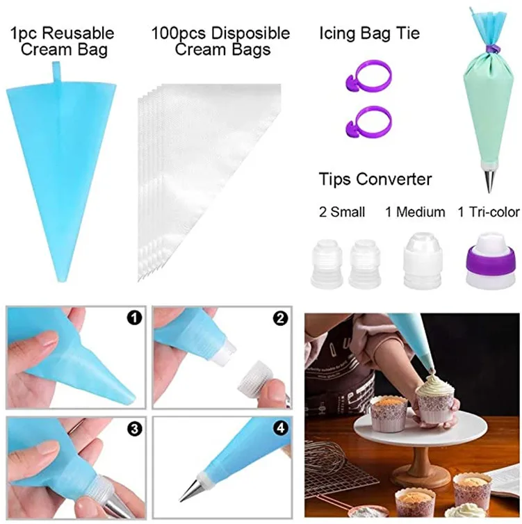 Offre spéciale 407 pièces ense - Cake Decorating Turntable avis et prix