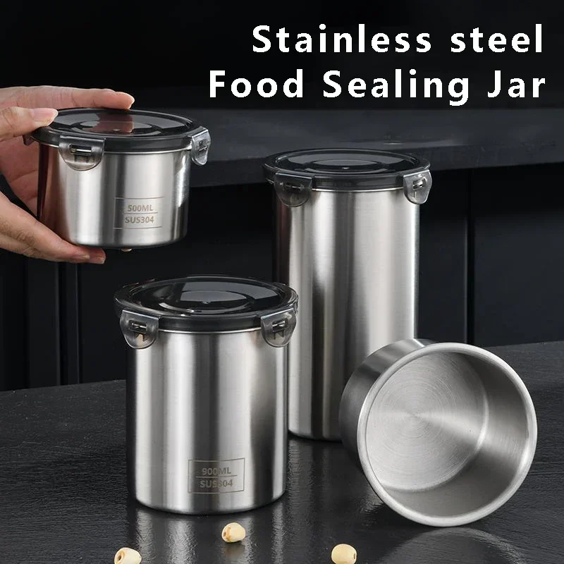 Récipient alimentaire en acier - Kitchen Gadgets Storage Ideas avis et prix