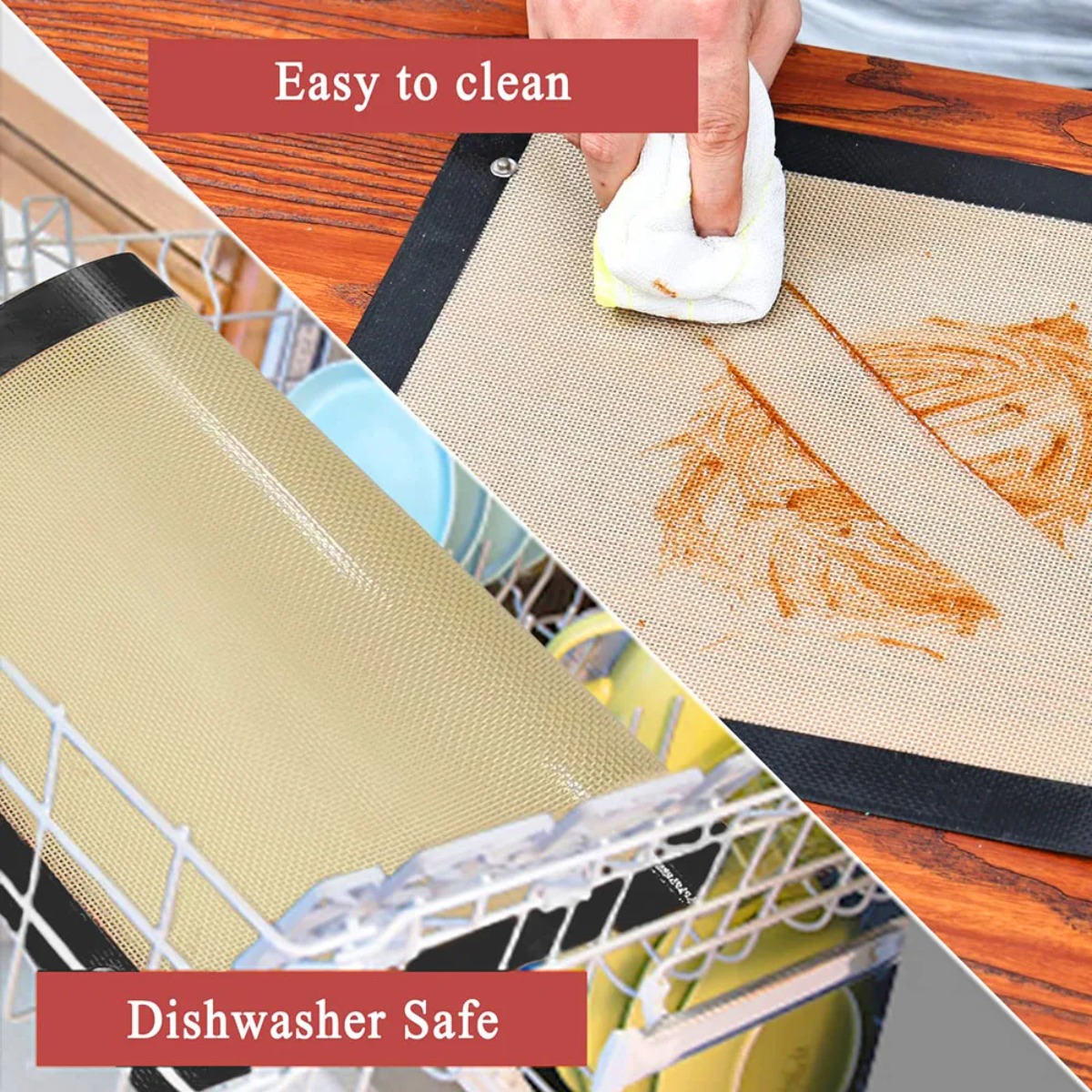 Tapis de cuisson en silicone a - Silicone Baking Mat avis et prix
