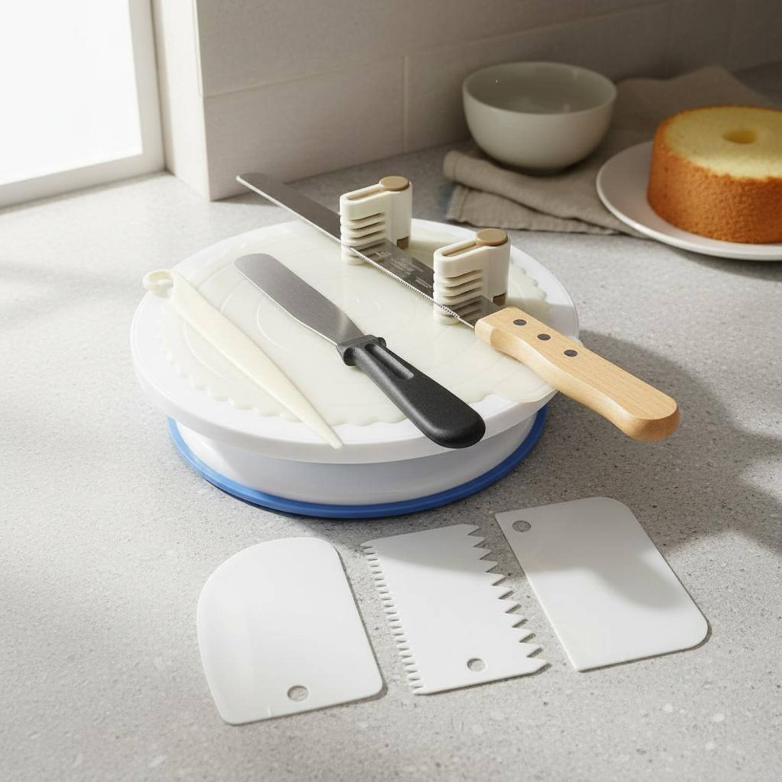Ensemble de décoration de gâte - Cake Decorating Turntable avis et prix