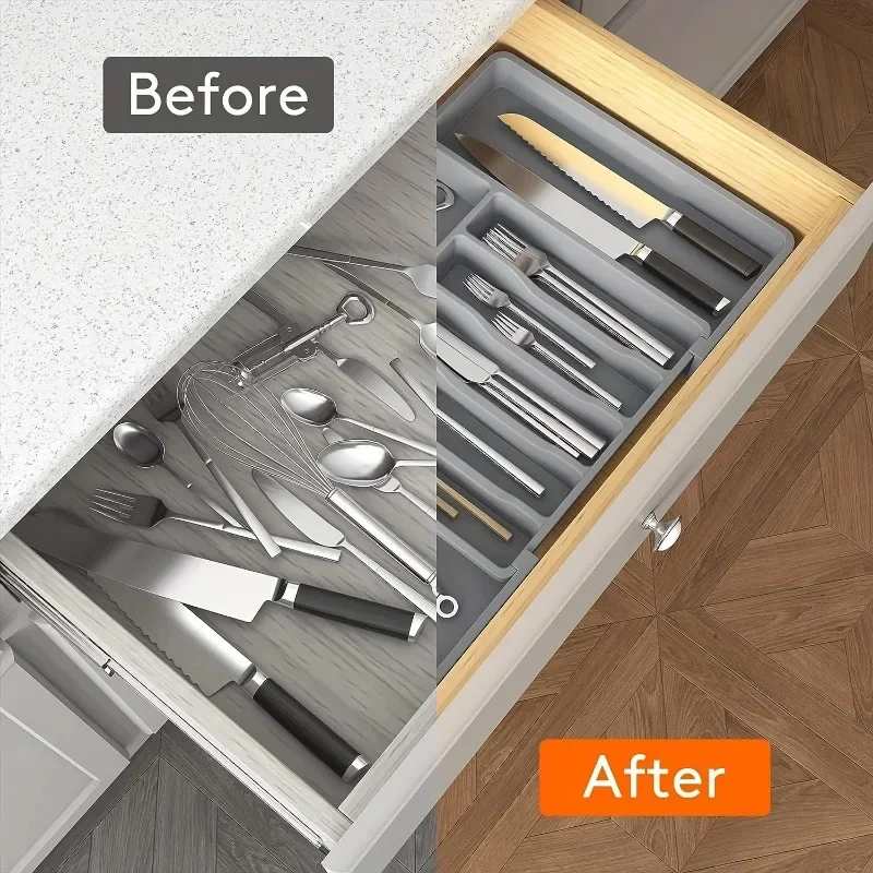 1 pièce – Organisateur de couv - Kitchen Gadgets And Utensils avis et prix