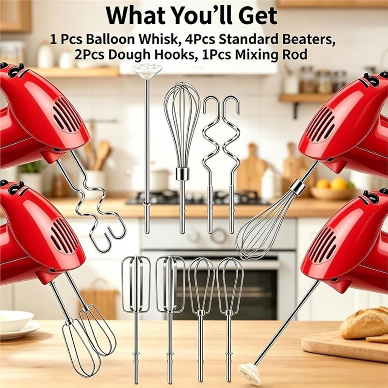 A92G HOT - Ensemble de fouets  - Kitchenaid Mixer Hand Mixer avis et prix
