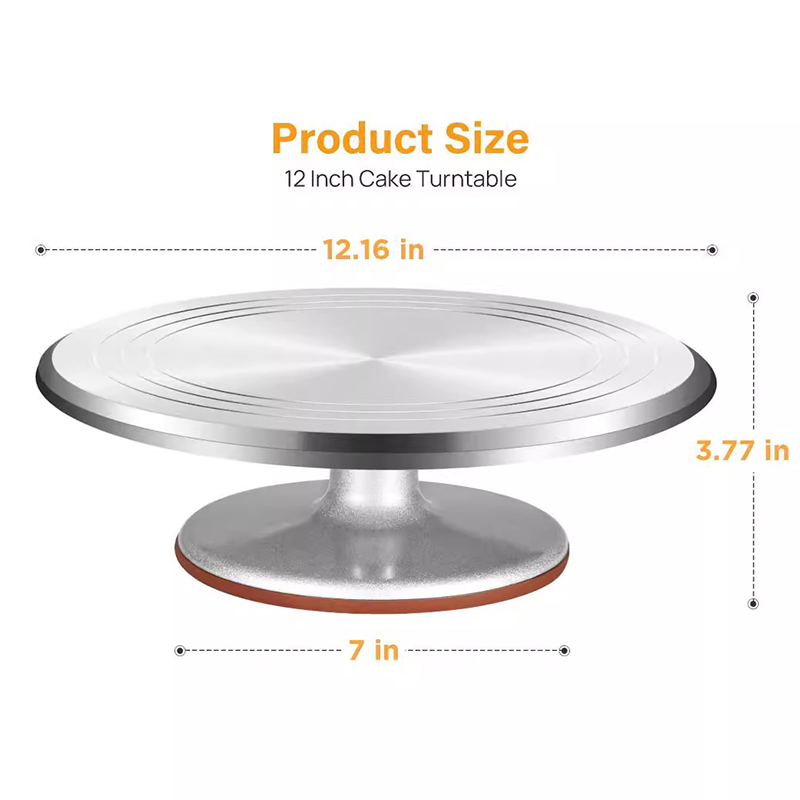 Plateau tournant de décoration - Cake Decorating Turntable avis et prix