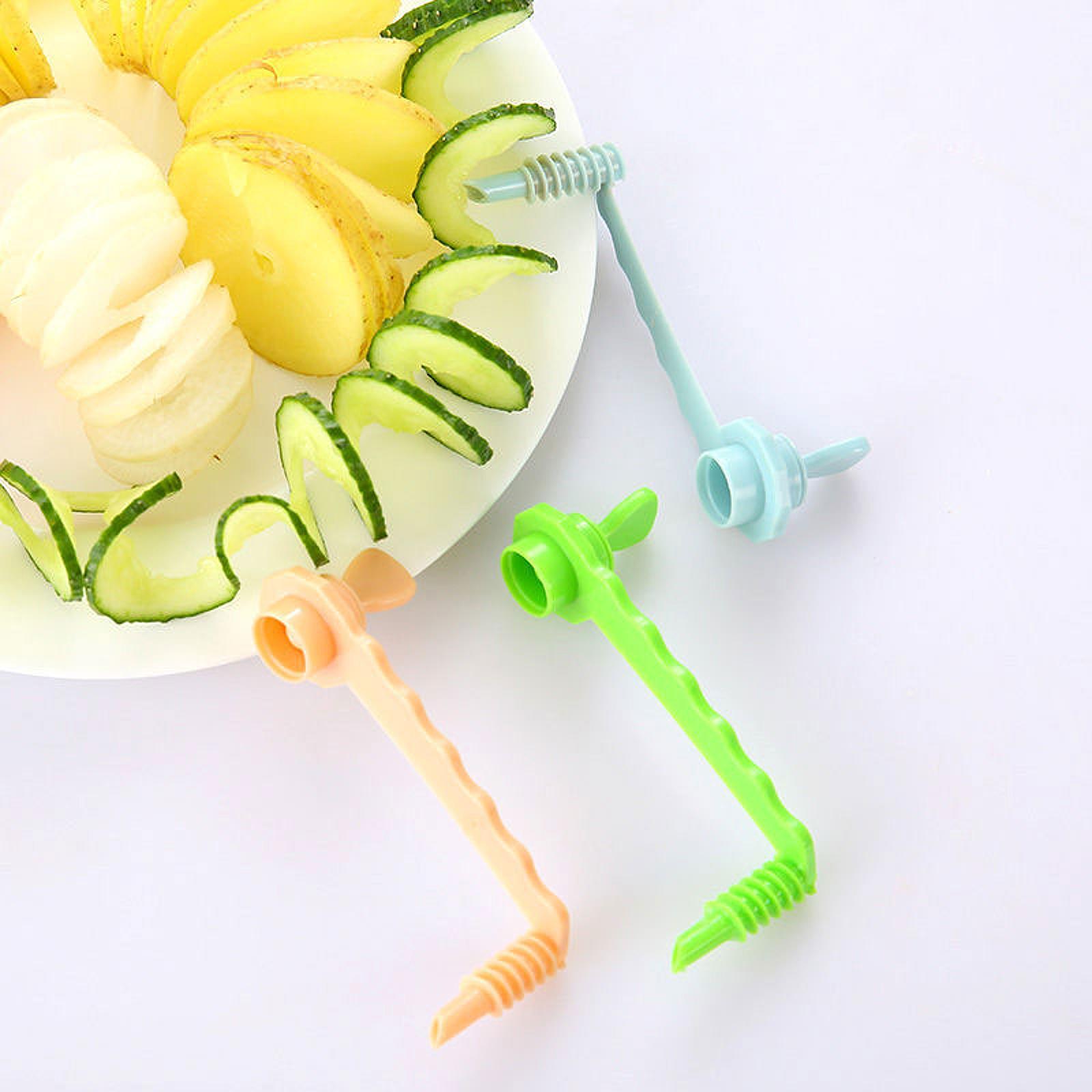 Lot de 3 coupe-légumes en spir - Kitchen Gadgets Vegetable Cutter avis et prix