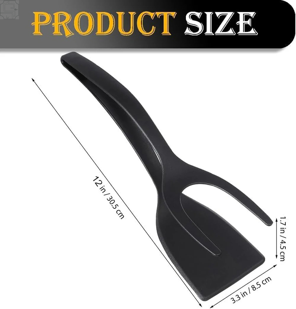 Spatule-pince 2-en-1 en nylon  - Kitchen Gadgets And Utensils avis et prix