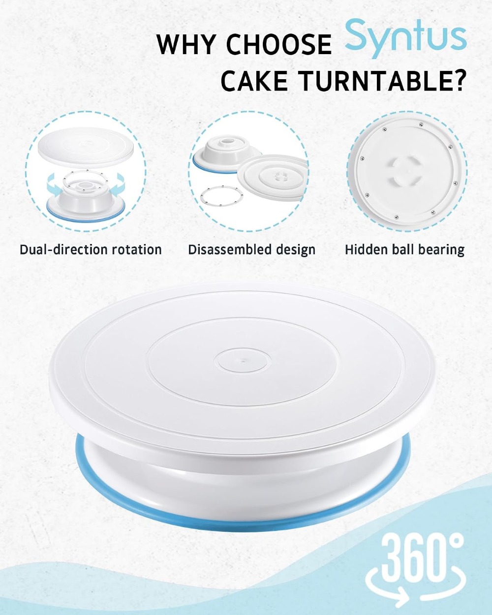 Kit de décoration de gâteaux d - Cake Decorating Turntable avis et prix