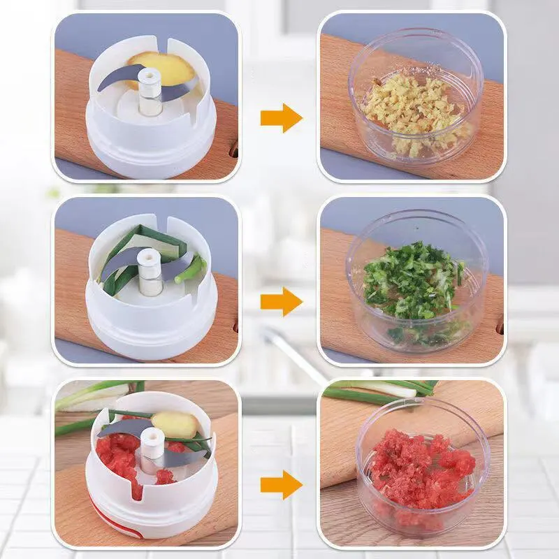Broyeur d'ail en plastique pre - Kitchen Gadgets Vegetable Cutter avis et prix