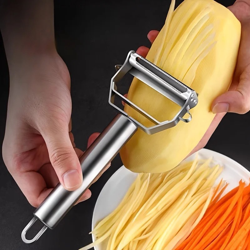 Éplucheur de cuisine en acier  - Kitchen Gadgets Vegetable Cutter avis et prix