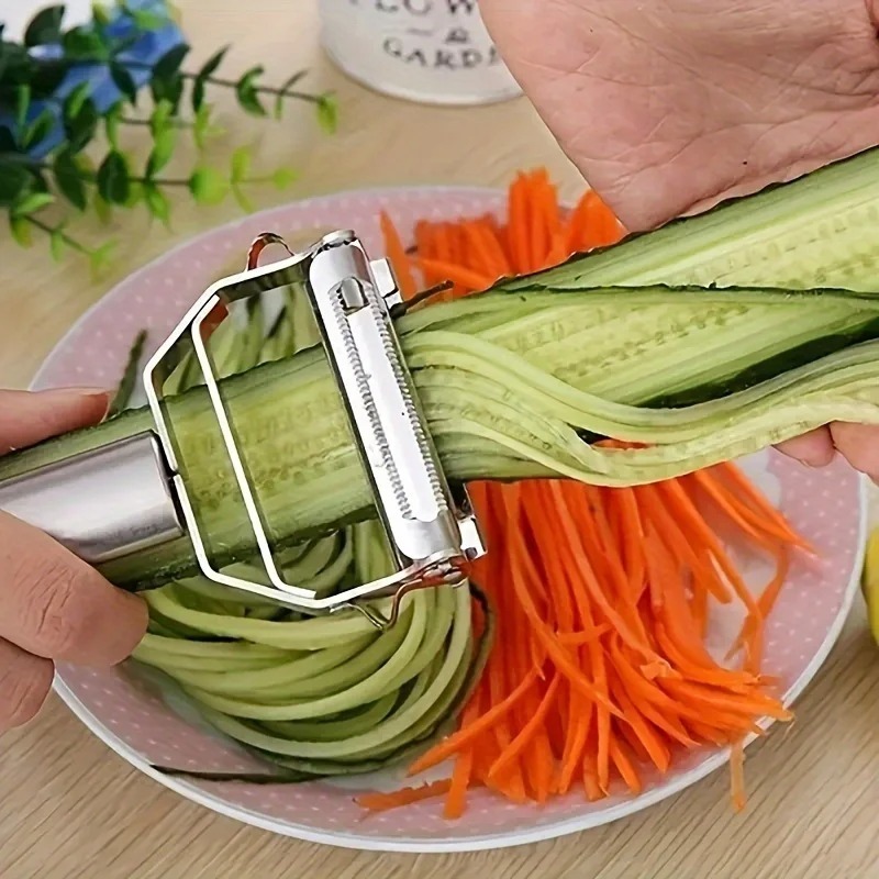 Éplucheur de cuisine en acier  - Kitchen Gadgets Vegetable Cutter avis et prix