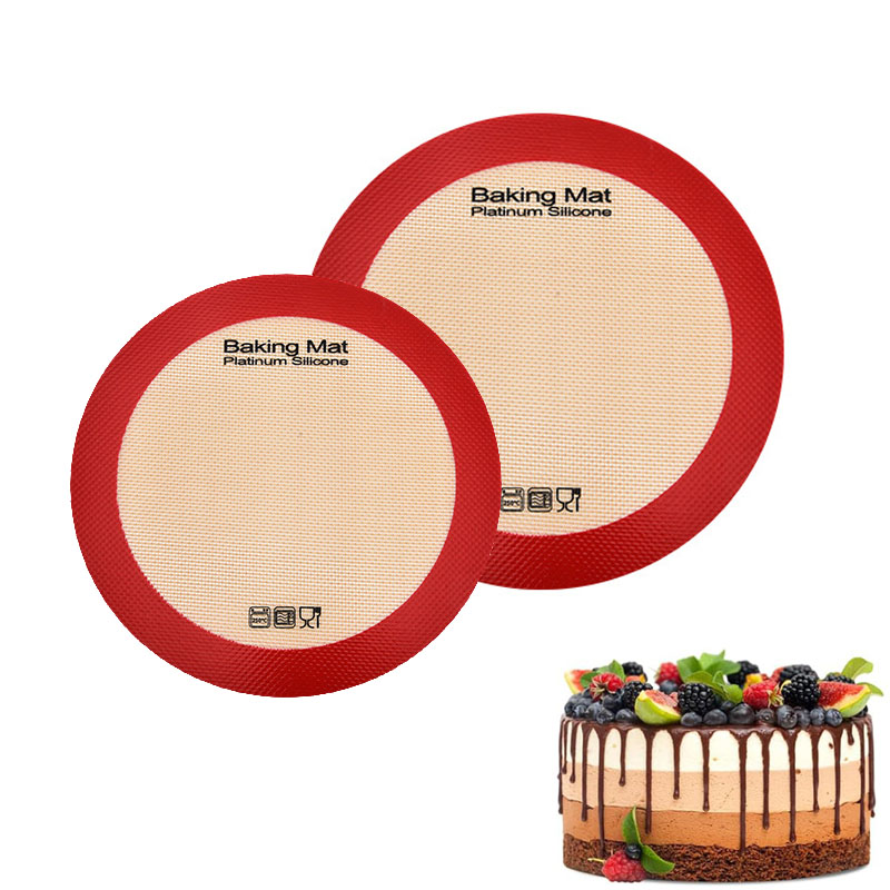 Tapis de cuisson rond en silic - Silicone Baking Mat avis et prix