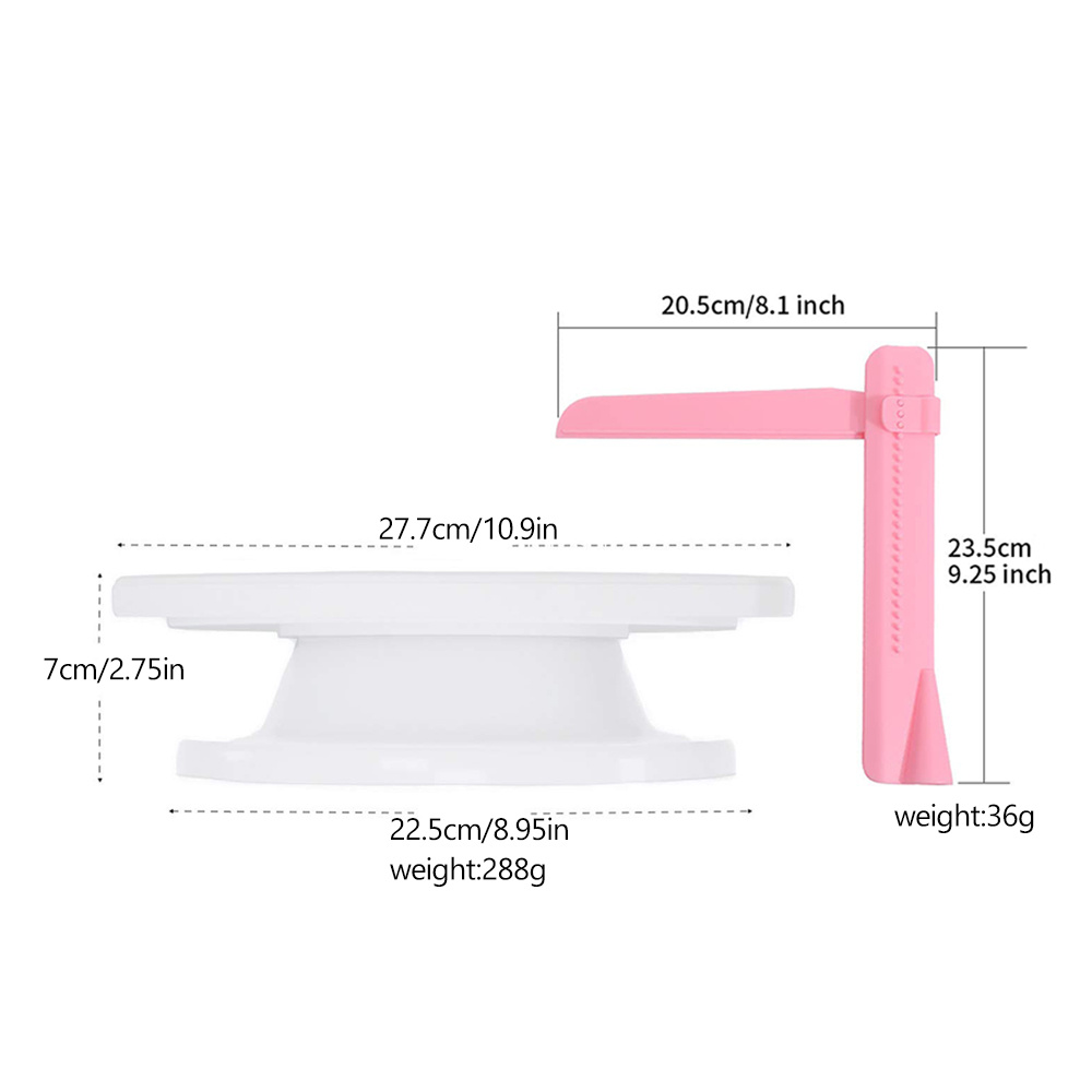 Plateau tournant à gâteaux en  - Cake Decorating Turntable avis et prix