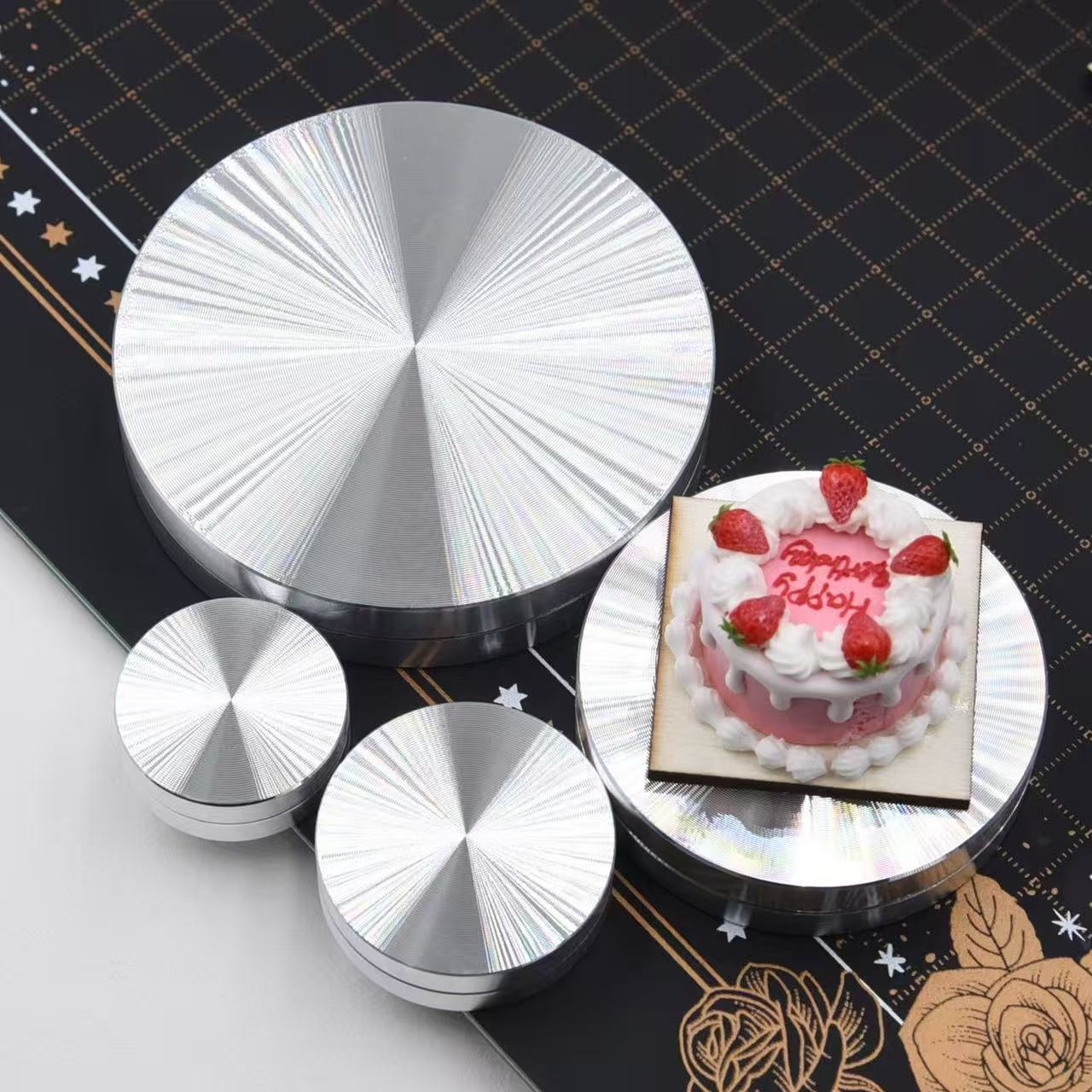 Plateau tournant Miniature en  - Cake Decorating Turntable avis et prix