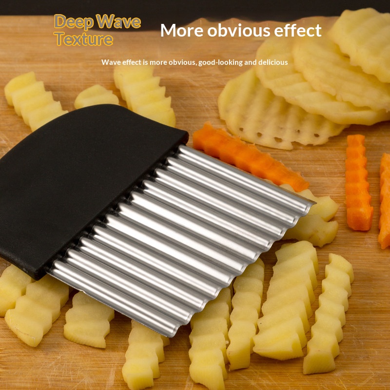 Coupe-légumes ondulé en acier  - Kitchen Gadgets Vegetable Cutter avis et prix