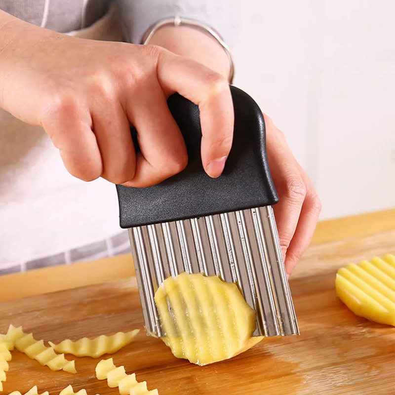 Coupe-légumes ondulé en acier  - Kitchen Gadgets Vegetable Cutter avis et prix