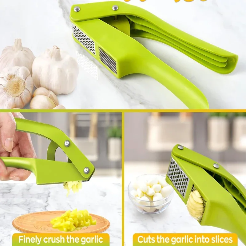 2 en 1 presse-ail et trancheus - Kitchen Gadgets New avis et prix